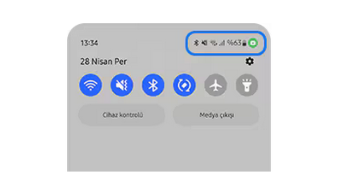 Telefon Ekranındaki Yeşil Nokta Ne Anlama Geliyor? Kamera ve Mikrofon Uyarısına Dikkat!
