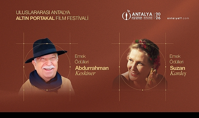 Altın Portakal'da Sinema Emek Ödülleri Abdurrahman Keskiner ve Suzan Kardeş'e Verilecek!