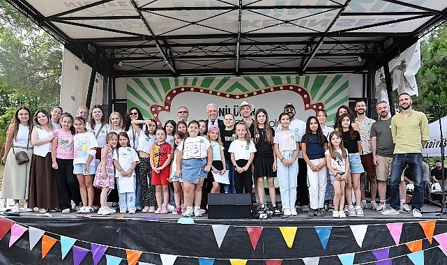 Nilüfer'in çocukları sanatla buluştu