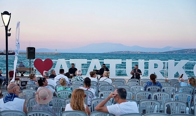 Gün Batımı Konserleri, baştan sona yenilenen Çiftlikköy Sahili'nde