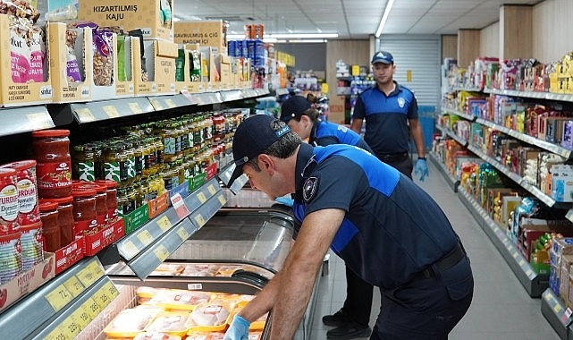 Güzelbahçe'de Market ve Gıda İşletmelerine Sıkı Denetim