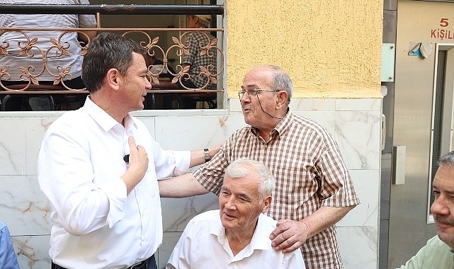 Başkan Aydın Osmangazi'nin Nabzını Sahada Tuttu