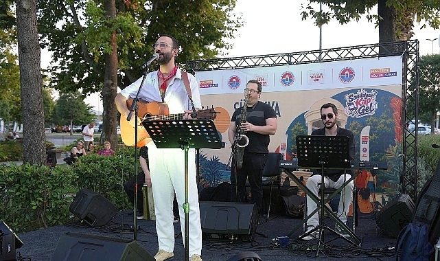 Maltepe'de, Süreyya Plajı'nda müzik ziyafeti