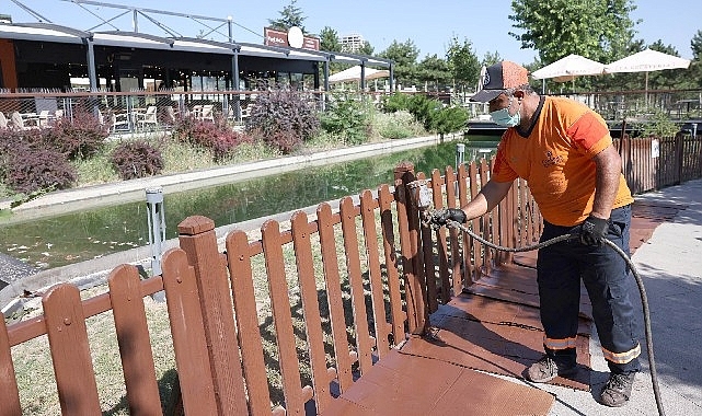 Çankaya parkları onarımdan geçiyor