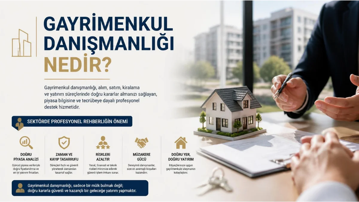 Gayrimenkul Danışmanlığı Nedir? Sektörde Profesyonel Rehberliğin Önemi