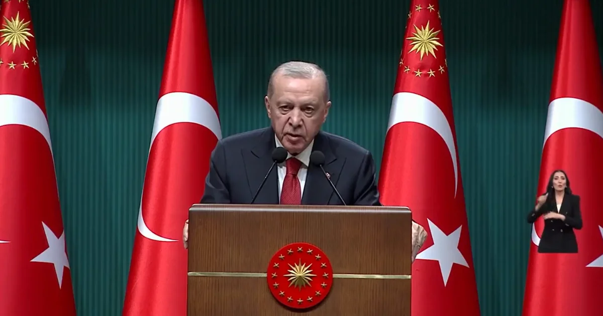 Cumhurbaşkanı Erdoğan’dan Kabine Sonrası 